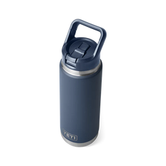YETI RAMBLER 26 OZ STRAW BOTTLE NAVY
