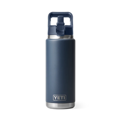 YETI RAMBLER 26 OZ STRAW BOTTLE NAVY