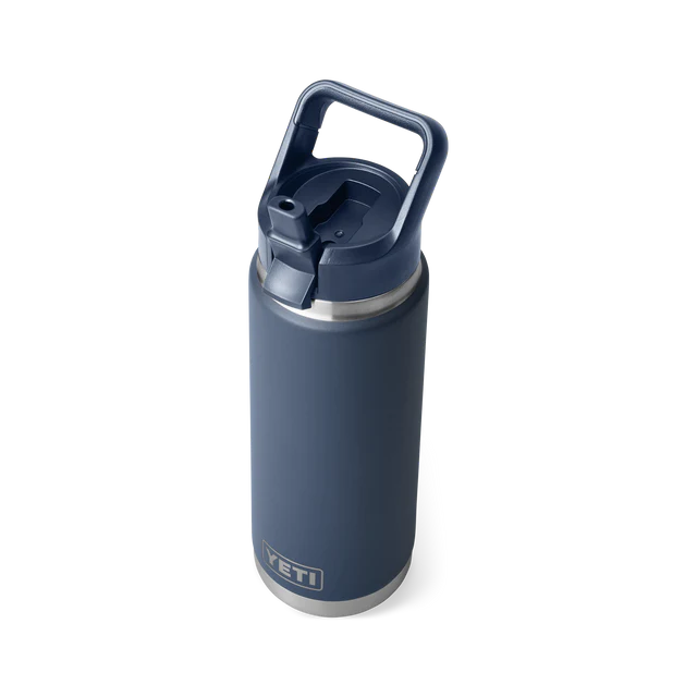 YETI RAMBLER 26 OZ STRAW BOTTLE NAVY