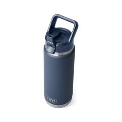 YETI RAMBLER 26 OZ STRAW BOTTLE NAVY
