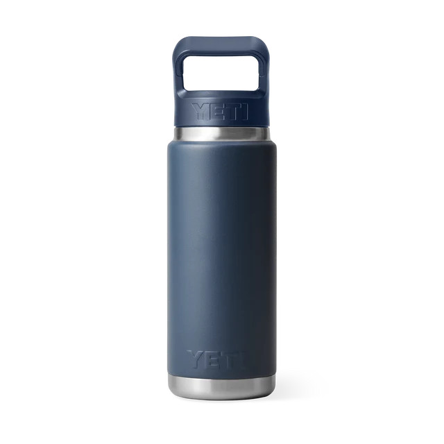 YETI RAMBLER 26 OZ STRAW BOTTLE NAVY