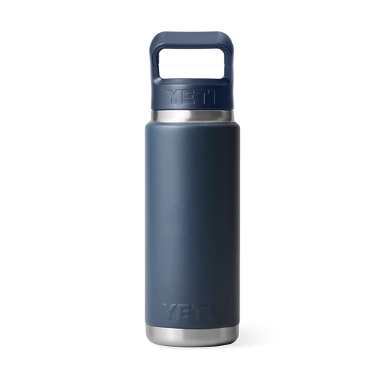 YETI RAMBLER 26 OZ STRAW BOTTLE NAVY