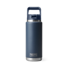 YETI RAMBLER 26 OZ STRAW BOTTLE NAVY