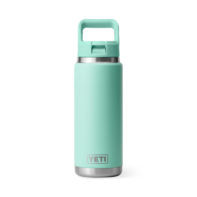 YETI RAMBLER 26 OZ STRAW BOTTLE SEAFOAM