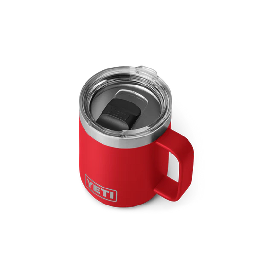 YETI RAMBLER 10OZ MUG MS RESCUE RED V2