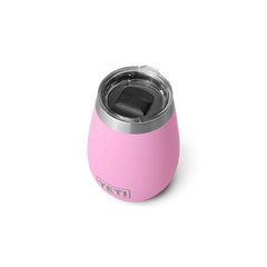 YETI RAMBLER 10 OZ WINE TUMBLER MS POWER PINK