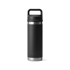 YETI RAMBLER 18 OZ BOTTLE CHUG BLACK V2