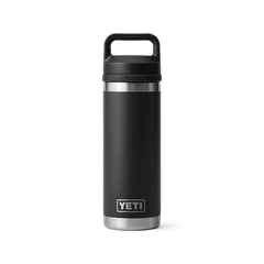 YETI RAMBLER 18 OZ BOTTLE CHUG BLACK V2