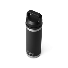 YETI RAMBLER 18 OZ BOTTLE CHUG BLACK V2