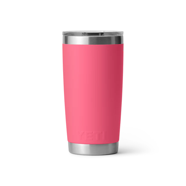 YETI RAMBLER 20OZ TUMBLER TROPICAL PINK