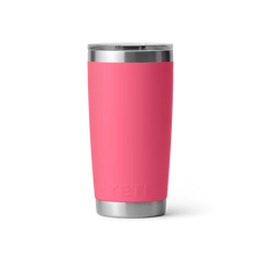 YETI RAMBLER 20OZ TUMBLER TROPICAL PINK