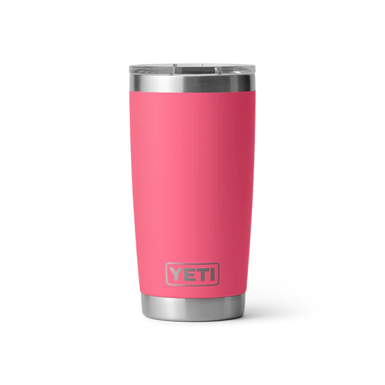 YETI RAMBLER 20OZ TUMBLER TROPICAL PINK