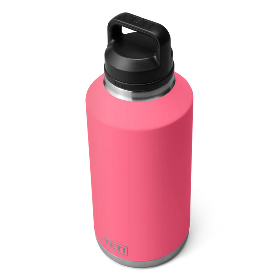 YETI RAMBLER 64 OZ BOTTLE CHUG TROPICAL PINK