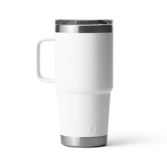 YETI RAMBLER 20 OZ (596ML) TRAVEL MUG WHITE