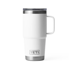 YETI RAMBLER 20 OZ (596ML) TRAVEL MUG WHITE