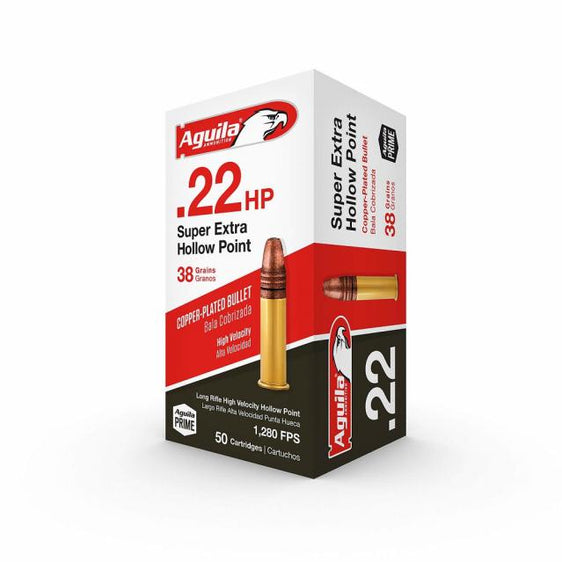 AGUILA .22LR 38g SUPER EXTRA CVP HP 50PK
