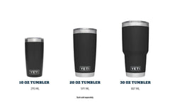 YETI RAMBLER 20 OZ (591 ML) TUMBLER BLACK