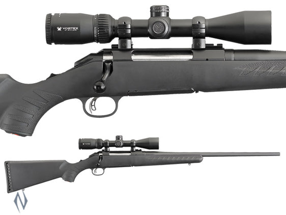 RUGER AMERICAN 223 BLUED W/SCOPE