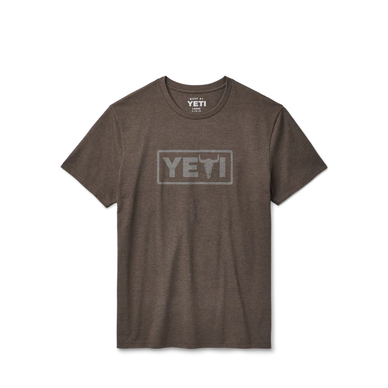 YETI STEER BADGE SST HEATHER ESPRESSO S