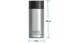 YETI 12 OZ BOTTLE WITH HOTSHOT CAP (355ML) S/S