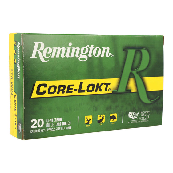 REMINGTON .270 130GR CR LK 20PK