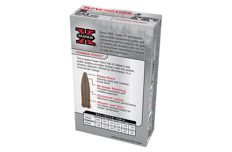 WINCHESTER SUPER X 243WIN 100GR PSP