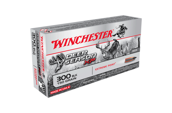 WINCHESTER DEER SEASON 300BLK 150GR XP