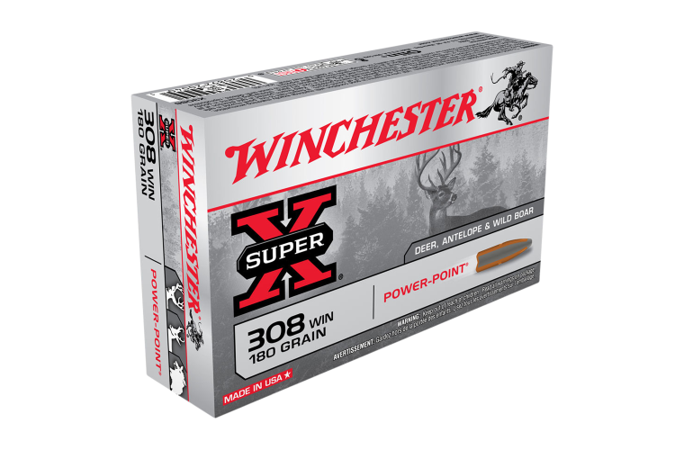 WINCHESTER SUPER X 308WIN 180GR PP