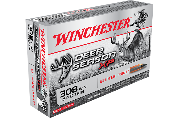 WINCHESTER DEER SEASON 308 150GR XP
